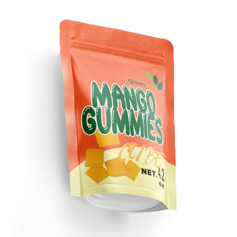 PLANT-BASED MANGO CUBE GUMMY